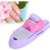 Resim Sones Kendin Yap Tırnak Sanatı Baskı Damga Makinesi Seti 