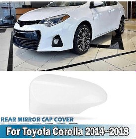 Resim Toyota Corolla 2014 - 2018 Sağ Kırmızı Sol/sağ Dikiz Aynası Kapakları 