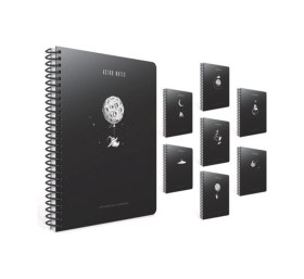 Resim Astro Notes A4 100 Yaprak Çizgili Spiralli Karton Kapak Defter 1 Adet 