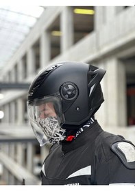 Resim Ls2 Aırflow 2 Mat Siyah Kask + Spoiler Çok Renkli 
