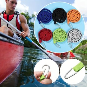 Resim Dayanıklı Kayak Küreği Kayışı - Sörf, Tekne ve Kanoya için Kaybolmayan Tekne Küreği İpi 