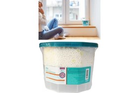 Resim 600 ml Nem Alıcı Rutubet Giderici Aparat - Limonlu Mutfak Salon Banyo Küf Koku Alıcı Granül 