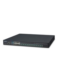 Resim Planet Pl-xgs-6350-12x8tr 12 Port 10gbase Sfp+ 8 Port Gigabit 1 Konsol Yönetilebilir Sfp Switch 