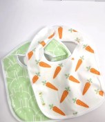 Resim Uviton Yeni Doğan Bebekler İçin Mama Önlüğü 2 Adet 306633363 Yeşil 