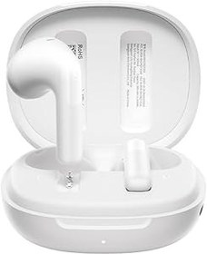 Resim QCY AilyBuds E10 Bluetooth Kulaklık - HiRes - LDAC - Çift Cihaz - Oyun Modu 4 Mics ENC Kulakiçi Kulaklık Beyaz 