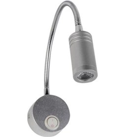 Resim Horoz Turna 3W Gümüş Power Led Resim Armatür Doğal Beyaz Işık Gümüş 