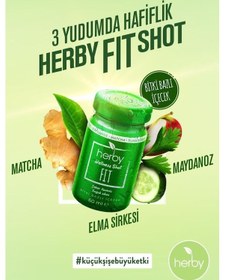 Resim Herby Fit Shot Bitki Bazlı İçecek X24 