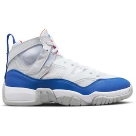 Resim Nike Jordan Jumpman Two Trey Erkek Basketbol Ayakkabısı Do1925-14 Beyaz 