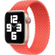 Resim Mobilefix Watch 42mm Uyumlu Krd-32 Large Kordon-turuncu 