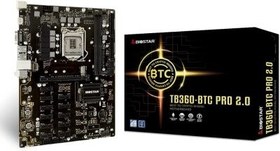 Resim Biostar TB360-BTC Pro DDR4 8.9 Gen M.2 H110 ATX Anakart 