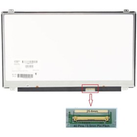 Resim İNFOSTAR Ltn156at39-301 uyumlu 15.6 slim lcd led ekran 