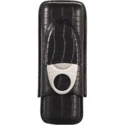 Resim Three Beans Deri Puro Kılıfı Seyahat Için, Taşınabilir 2 Tüp Tutucu Humidor ile Puro Kesici, Puro Aksesuarları | Puro Aksesuarları - (Yurt Dışından) 
