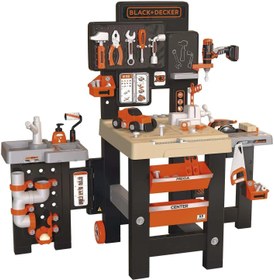 Resim Smoby Black & Decker Mega Tamir Tezgâhı 360726W 