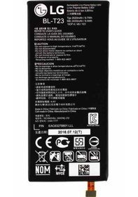 Resim Lg X Cam K580 Bl-T23 Batarya Pil 2520 Mah 