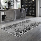 Resim Alanur Trend Keçe Tabanlı Mutfak Halı Mu123 Gri Alanur Home