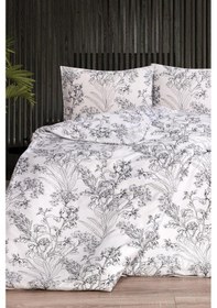 Resim Şaiya 4 Parça Çift Kişilik Pamuk Saten Nevresim Takımı Krem 