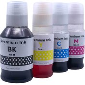 Resim ekoset Canon G2420 G3420 GI-41 4 Renk Muadil Mürekkep 
