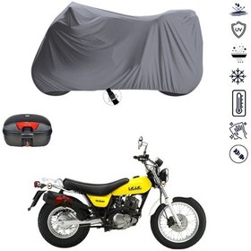 Resim SUZUKİ VANVAN 125 Arka Çanta Uyumlu Motosiklet Branda Su Geçirmez Motor Branda 