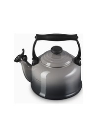 Resim Le Creuset Geleneksel Islık Çalan Emaye Kaplı Çaydanlık, 2.1l Çaydanlıklar Gri 