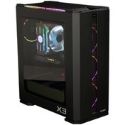 Resim Zalman X3 Black Mid Tower Kasa Siyah Psu Yok 