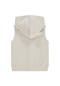 Resim Civil Baby Düz Basic Kalpli 6-18 Ay Yelek - Bej 18-24 Ay Açık Bej 