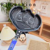 Resim Disney Sevimli Yapışmaz Tava Küçük Düz Tencere Mutfak DIY Kalp Karikatür Tavası Ev Kahvaltı Kızarmış Yumurta Patty 