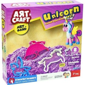 Resim Dede Art Craft Unicorn Kinetik Kum Seti 500 G 