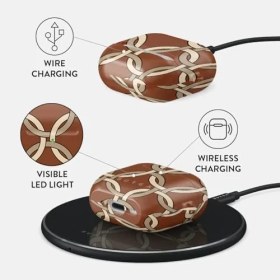 Resim Burga Airpods 4 ile Uyumlu Kılıf, 