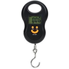 Resim Avcı Market Gülen Yüz Elektronik Tartı Dijital El Kantarı Balıkçı Terazisi 