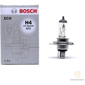 Resim Bosch Ampul 12V H4 60 55Watt P43T Tırnaklı 
