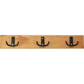 Resim Apak Duvar Kapı Antre Mutfak Banyo Askısı Meşe 