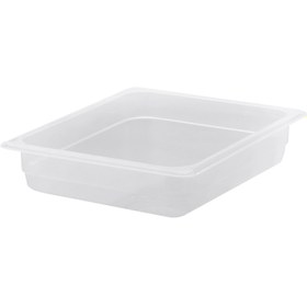Resim Polipropilen GN Küvet 1/2 - Yarı Saydam - Yükseklik: 65 mm | CAMBRO - (6 adet) 