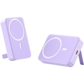 Resim Nettech Nt-pw32 15w + 20w Pd 10000 Mah Magsafe Powerbank Mor Mor 