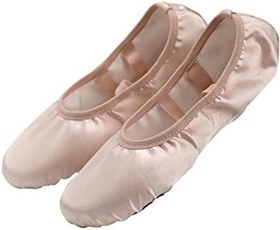 Resim SHERCHPRY spor ayakkabı+terlik çocuklar slayt sandalet bale terliği Bale ayakkabıları çocuk panduf bale ayakkabısı jimnastik yoga ayakkabıları yetişkin dans ayakkabıları kurdele 