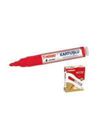 Resim Mikro Tahta Kalemi Kartuşlu Kırmızı 1 Adet 