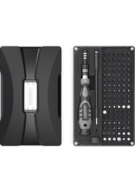 Resim Krom Vanadyum Çelik Tornavida Seti - 93 Uçlu, 9 Soketli Kompakt Çanta 