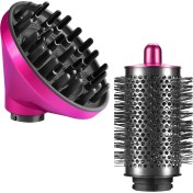 Resim Dyson Airwrap HS05, HS01 -Deal Güzellik Hediyesi Için Uyumlu Difüzör ve Büyük Yuvarlak Hacimli Fırça Eki (Yurt Dışından) 