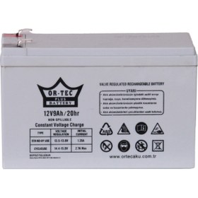 Resim Ortec Akülü Çocuk Arabası Aküsü 12v 9a Pil Akü uyumlu 