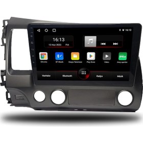 Resim Avaydel Honda Civic FD6 Android Carplay Multimedya 2007-2011 6GB RAM + 64Gb Hafıza + 4 Çekirdek 