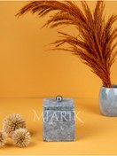 Resim MIARIK DESIGN & DEKORASYON Dekoratif Mermer Kare Detaylı Pamukluk 