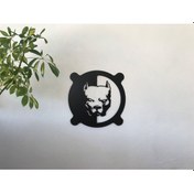 Resim Pitbull Metal Pano (244799704) 