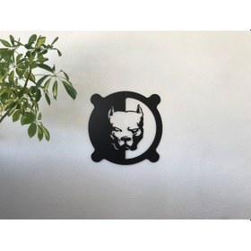 Resim Pitbull Metal Pano (244799704) 