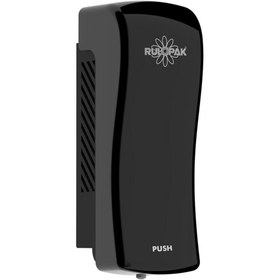 Resim Rulopak Doldurmalı Manuel Sıvı Sabun Dispenseri 1000 ml Siyah 