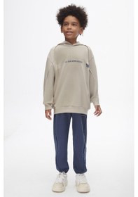 Resim Nk Kids Erkek Eşofman Takım 24knk4730867307 Gri 