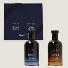 Resim Zara Night II Pour Homme + Night III Pour Homme Erkek Parfüm EDP 100 ML 