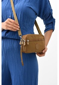 Resim Baginn Klinkır Kumaş Mini Çapraz Askılı Kadın Çanta 571 Collection Yağmur Geçirmez El Çantası 20 10 Cm 001 