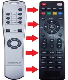 Resim DST Sunny N-151 Ses Sistemi Kumandası 