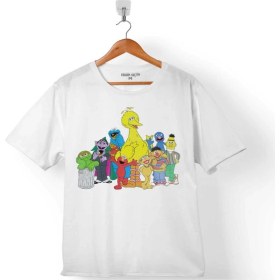 Resim Kendim Seçtim Cookıe Kurabiye Canavarı Susam Sokağı 3 Çocuk T-Shirt 