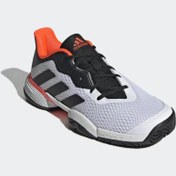 Resim Adidas GW2996 Barricade Çocuk Beyaz Tenis Ayakkabı adidas