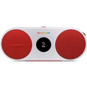 Resim Polaroid P2 Kırmızı Beyaz Bluetooth Hoparlör 